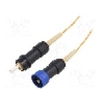Conector fibra optica, {{Subtip conector}}, 1 pini, BULGIN - PXF4055BAC