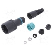 Conector fibra optica, {{Subtip conector}}, 2 pini, BULGIN - PXF6050A