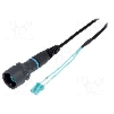 Conector fibra optica, {{Subtip conector}}, 2 pini, BULGIN - PXF6050AAB