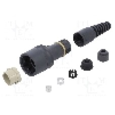 Conector fibra optica, {{Subtip conector}}, 2 pini, BULGIN - PXF6050B
