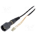 Conector fibra optica, {{Subtip conector}}, 2 pini, BULGIN - PXF6050BAA