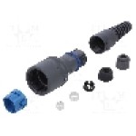 Conector fibra optica, {{Subtip conector}}, 2 pini, BULGIN - PXF6050C