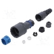 Conector fibra optica, {{Subtip conector}}, 2 pini, BULGIN - PXF6050C