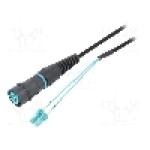 Conector fibra optica, {{Subtip conector}}, 2 pini, BULGIN - PXF6051AAA