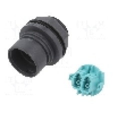 Conector fibra optica, {{Subtip conector}}, 2 pini, BULGIN - PXF6052A