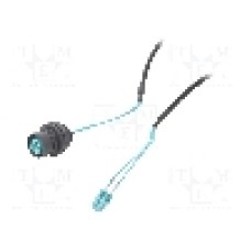 Conector fibra optica, {{Subtip conector}}, 2 pini, BULGIN - PXF6052AAA