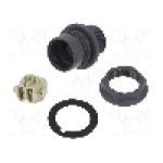 Conector fibra optica, {{Subtip conector}}, 2 pini, BULGIN - PXF6052B