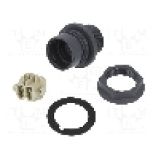 Conector fibra optica, {{Subtip conector}}, 2 pini, BULGIN - PXF6052B