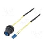 Conector fibra optica, {{Subtip conector}}, 2 pini, BULGIN - PXF6052CAA