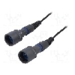 Conector fibra optica, {{Subtip conector}}, 2 pini, BULGIN - PXF6054CAA
