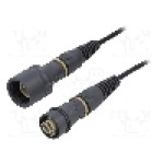 Conector fibra optica, {{Subtip conector}}, 2 pini, BULGIN - PXF6055BAA