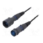 Conector fibra optica, {{Subtip conector}}, 2 pini, BULGIN - PXF6055CAA