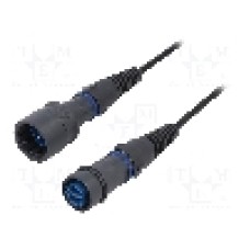 Conector fibra optica, {{Subtip conector}}, 2 pini, BULGIN - PXF6055CAA