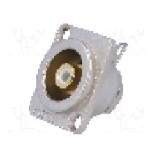 Conector RCA, mama, AMPHENOL - ACJD-WHT