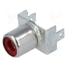 Conector RCA, mama, CLIFF - PHS-7A RED