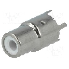 Conector RCA, mama, LUMBERG - BTOR 1 WEISS