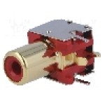 Conector RCA, mama, NINIGI - CC-134R/GOLD