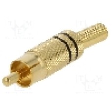 Conector RCA, tata, LUMBERG - 1573 01 V SCHWARZ