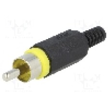 Conector RCA, tata, LUMBERG - XSTO 1 GELB