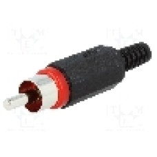 Conector RCA, tata, LUMBERG - XSTO 1 ROT