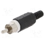 Conector RCA, tata, LUMBERG - XSTO 1 WEISS