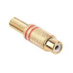 MUFA RCA MAMA METAL AURIU ROSU - GNI0069B MUFA RCA MAMA METAL AURIU ROSU - GNI0069B