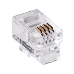 MUFA TELEFON 4P4C SET 100 BUC - TEL0001