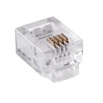 MUFA TELEFON 6P4C SET 100 BUC - TEL0002