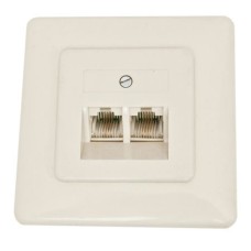 PRIZA ISDN 8P4C INGROPATA DUBLA - 01-4042