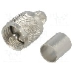 Conector UHF (PL-259), pentru cablu RG213, TELEGÄRTNER - J01040A0006 Conector UHF (PL-259), pentru cablu RG213, TELEGÄRTNER - J01040A0006