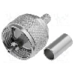 Conector UHF (PL-259), pentru cablu RG58, {{Producator}} - 
