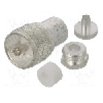 Conector UHF (PL-259), pentru cablu RG58, RG141, TE Connectivity - 1-1337473-0 Conector UHF (PL-259), pentru cablu RG58, RG141, TE Connectivity - 1-1337473-0