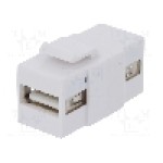 Conector {{Tip conector}}, clichet, pt. montare pe panou, LOGILINK - NK0013