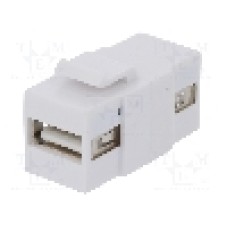 Conector {{Tip conector}}, clichet, pt. montare pe panou, LOGILINK - NK0013