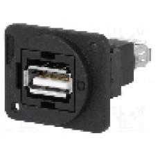 Conector {{Tip conector}}, colier (2 orificii), orificiu pentru şurub cap plat, pt. montare pe panou, CLIFF - CP30208NX