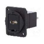 Conector {{Tip conector}}, colier (2 orificii), orificiu pentru şurub cap plat, pt. montare pe panou, CLIFF - CP30211X