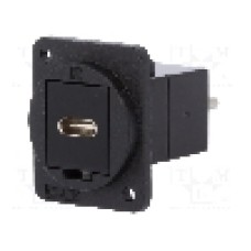 Conector {{Tip conector}}, colier (2 orificii), orificiu pentru şurub cap plat, pt. montare pe panou, CLIFF - CP30211X