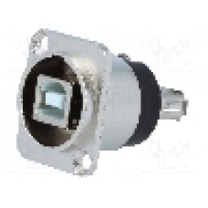 Conector {{Tip conector}}, colier (2 orificii), orificiu pentru şurub conic, pt. montare pe panou, CLIFF - CP30111