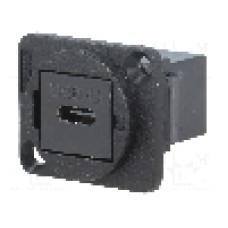 Conector {{Tip conector}}, colier (2 orificii), orificiu pentru şurub conic, pt. montare pe panou, CLIFF - CP30201