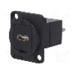 Conector {{Tip conector}}, colier (2 orificii), orificiu pentru şurub conic, pt. montare pe panou, CLIFF - CP30211