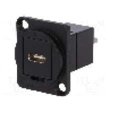 Conector {{Tip conector}}, colier (2 orificii), orificiu pentru şurub conic, pt. montare pe panou, CLIFF - CP30211MB