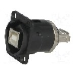 Conector {{Tip conector}}, colier (2 orificii), pt. montare pe panou, SWITCHCRAFT - EHUSBBABX Conector {{Tip conector}}, colier (2 orificii), pt. montare pe panou, SWITCHCRAFT - EHUSBBABX