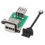 Conector {{Tip conector}}, inşurubare, pt. montare pe panou, AMPHENOL - MUSBR-A311-M5
