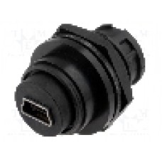 Conector {{Tip conector}}, piuliţa din faţa, pt. montare pe panou, sucit, SWITCHCRAFT - DCP-USBNB-USBN Conector {{Tip conector}}, piuliţa din faţa, pt. montare pe panou, sucit, SWITCHCRAFT - DCP-USBNB-USBN