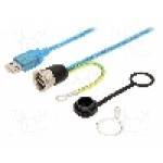 Conector {{Tip conector}}, piuliţa din spate, pt. montare pe panou, ENCITECH - 1310-0004-05 Conector {{Tip conector}}, piuliţa din spate, pt. montare pe panou, ENCITECH - 1310-0004-05