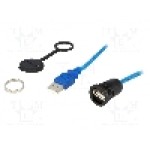 Conector {{Tip conector}}, piuliţa din spate, pt. montare pe panou, ENCITECH - 1310-1002-01