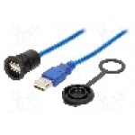 Conector {{Tip conector}}, piuliţa din spate, pt. montare pe panou, ENCITECH - 1310-1002-05