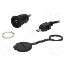 Conector {{Tip conector}}, piuliţa din spate, pt. montare pe panou, ENCITECH - 1310-1011-01