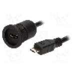 Conector {{Tip conector}}, piuliţa din spate, pt. montare pe panou, ENCITECH - 1310-1013-01 Conector {{Tip conector}}, piuliţa din spate, pt. montare pe panou, ENCITECH - 1310-1013-01