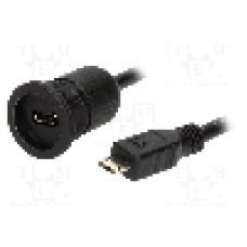 Conector {{Tip conector}}, piuliţa din spate, pt. montare pe panou, ENCITECH - 1310-1013-01